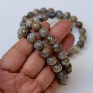 Labradorite Beaded Bracelet